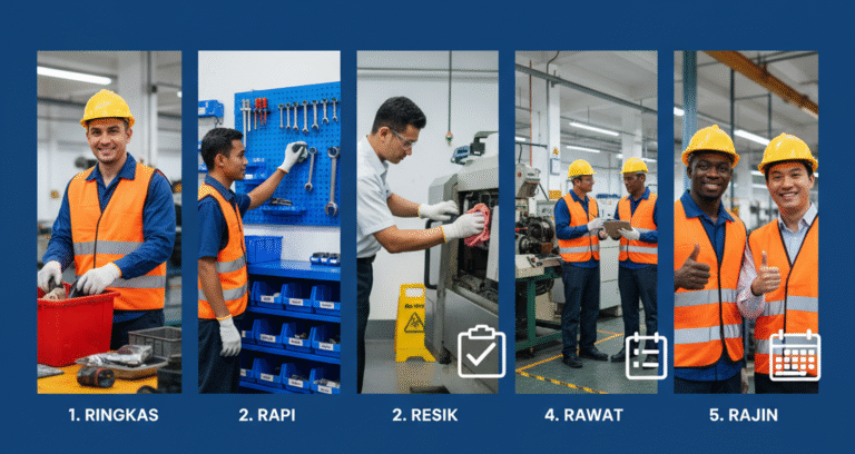 Tempat Kerja Kacau? Coba 5R untuk Produktivitas & Keselamatan Maksimal