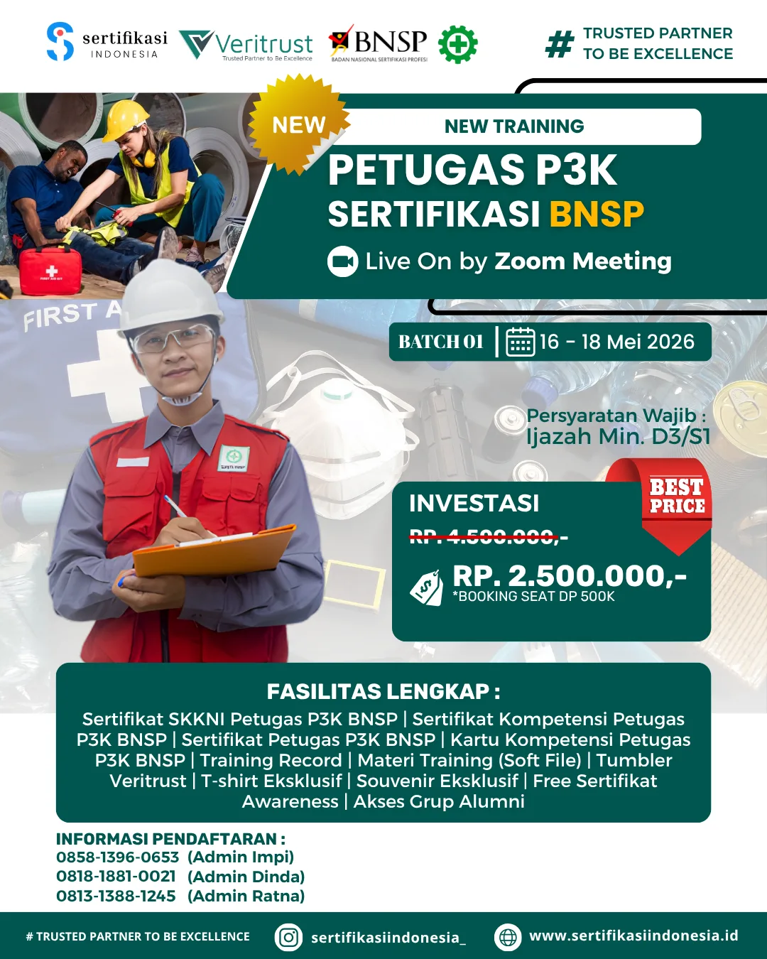 flayer petugas p3k
