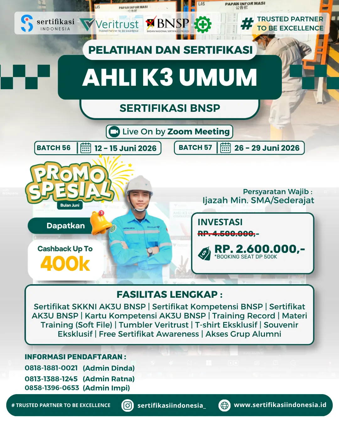 plyer ahli k3 umum bnsp